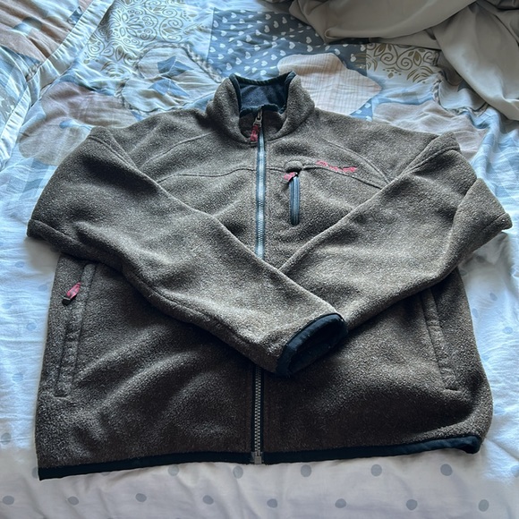 brown spyder fleece - Picture 1 of 6